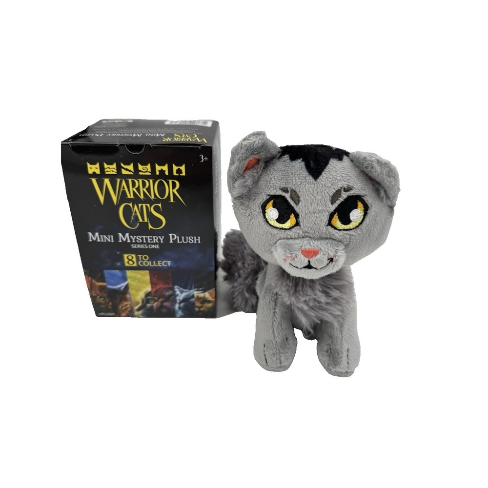 Warrior Cats 6 Inch Mini Mystery Plush Graystripe Book Series One Trending HTF